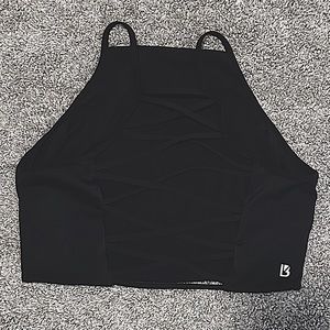 BuffBunny Black Ivy Crop Sz XL